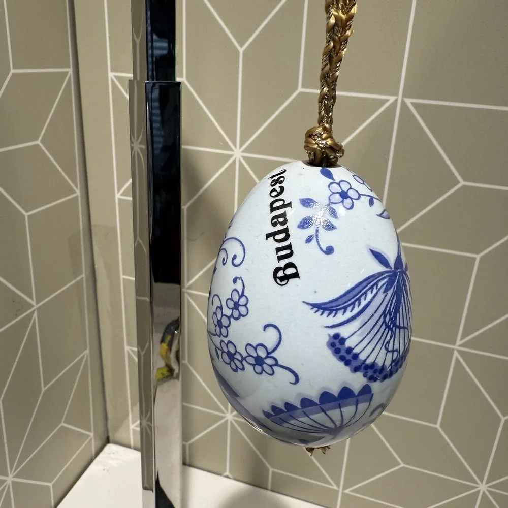 Christmas Ornament - Porcelain‎ - Budapest